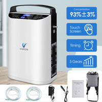 Thumbnail for VARON 5L Portable Oxygen Concentrator - No Prescription Needed