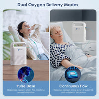 Thumbnail for VARON 5L Pulse Flow Portable Oxygen Concentrator VP-2 - No Prescription Required